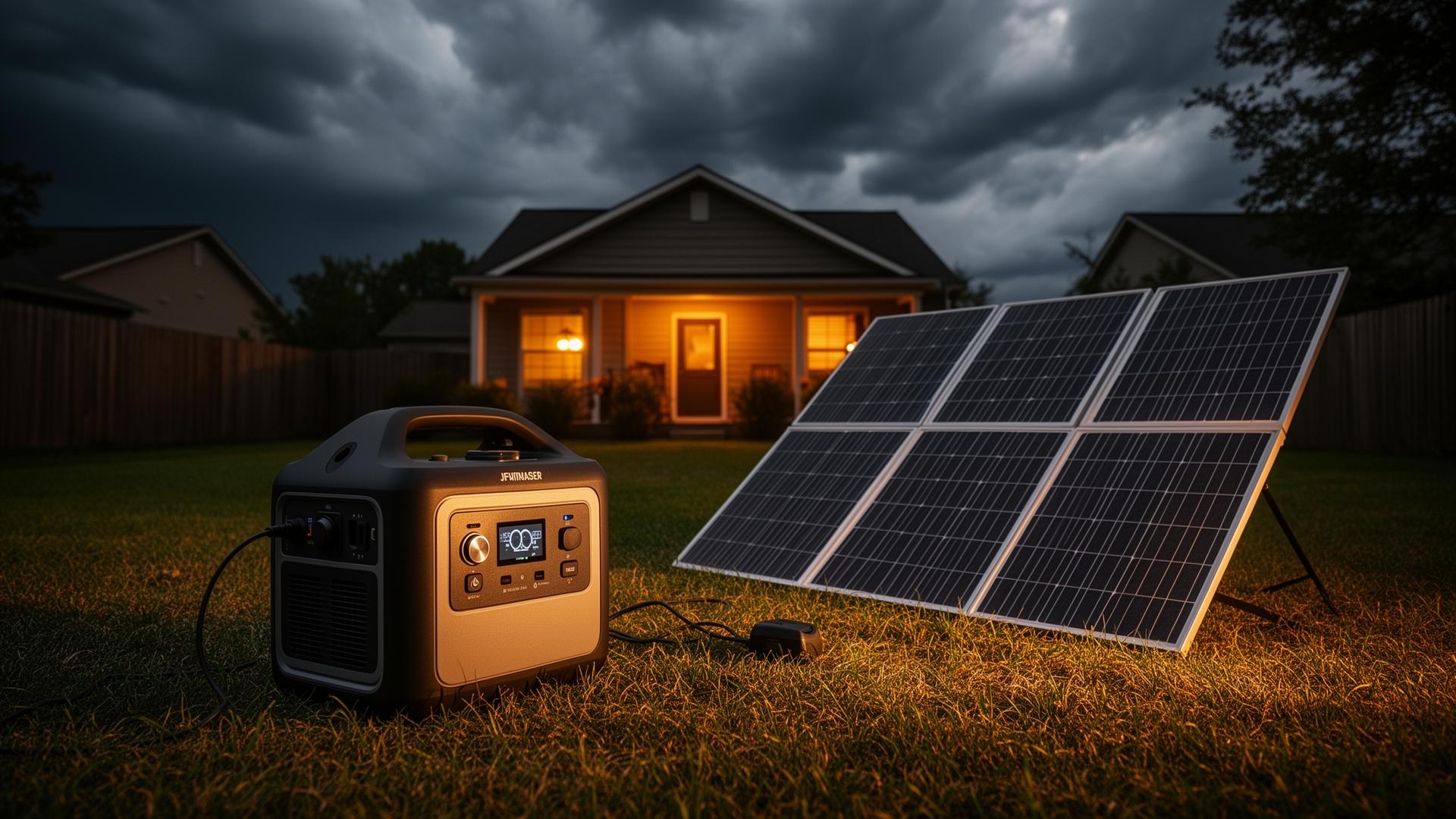 Solar Generator for Power Outages